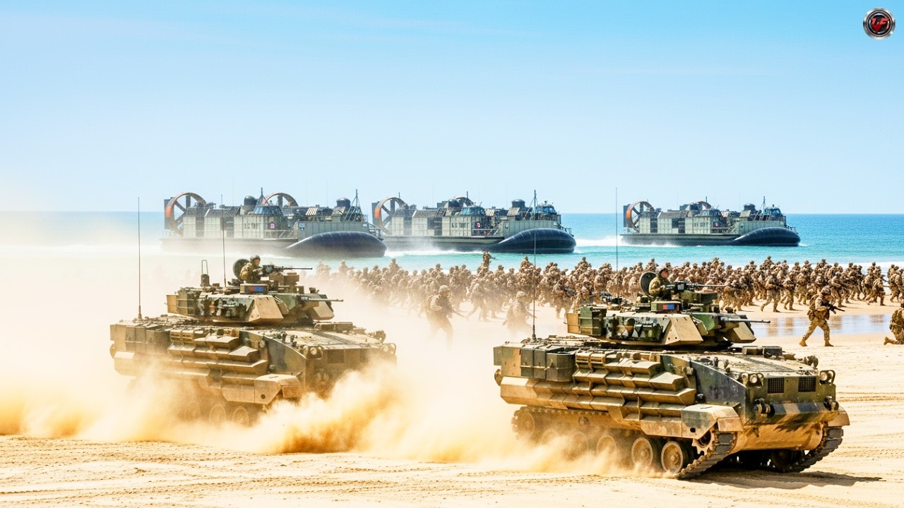 Iran Panic! 5,000 US Special Forces Conduct Massive Amphibious Maneuvers in the Middle East