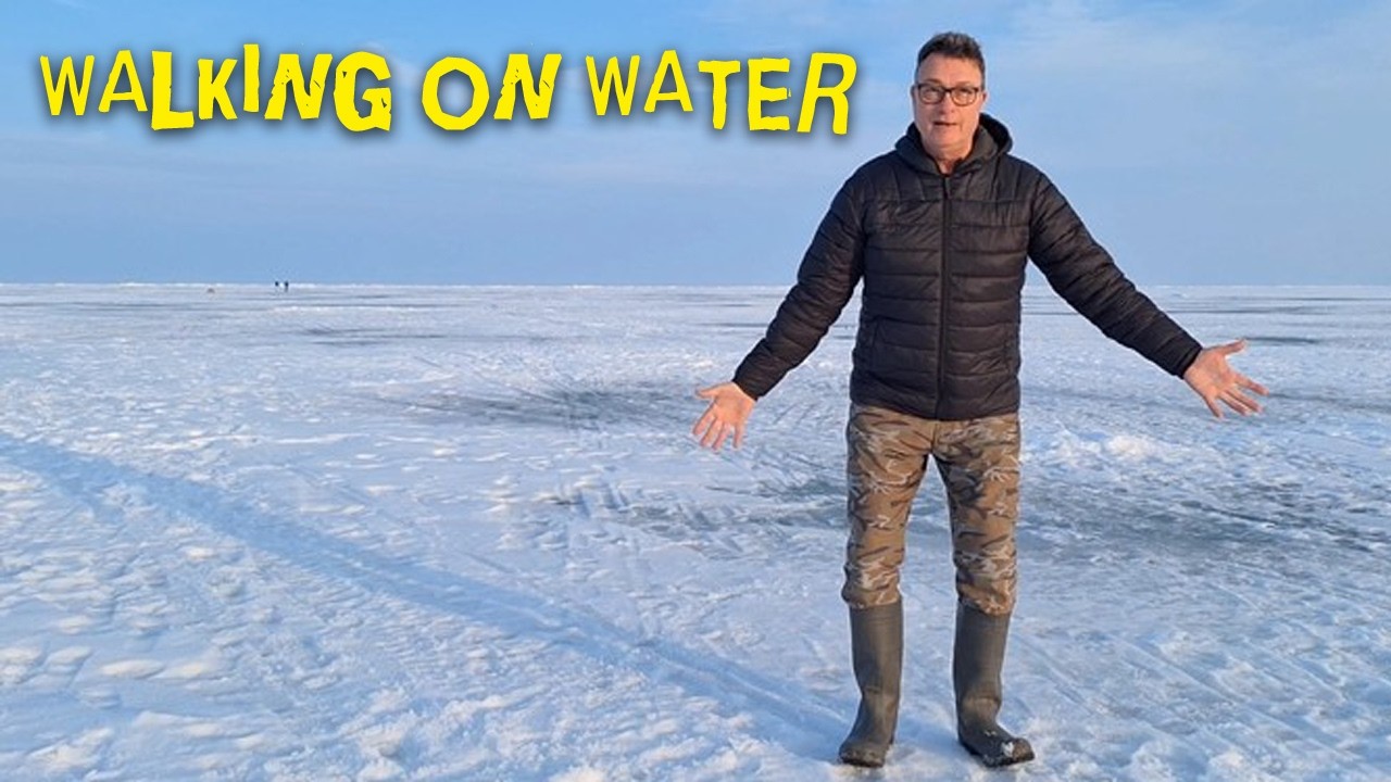 Walking on a Frozen Lake | Long Point Bay, Lake Erie