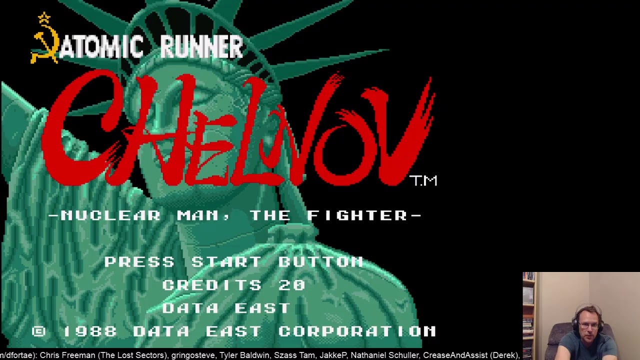 Previous Live Stream of Arcade/MAME Games (Atomic Runner Chelnov) - Grand Finale