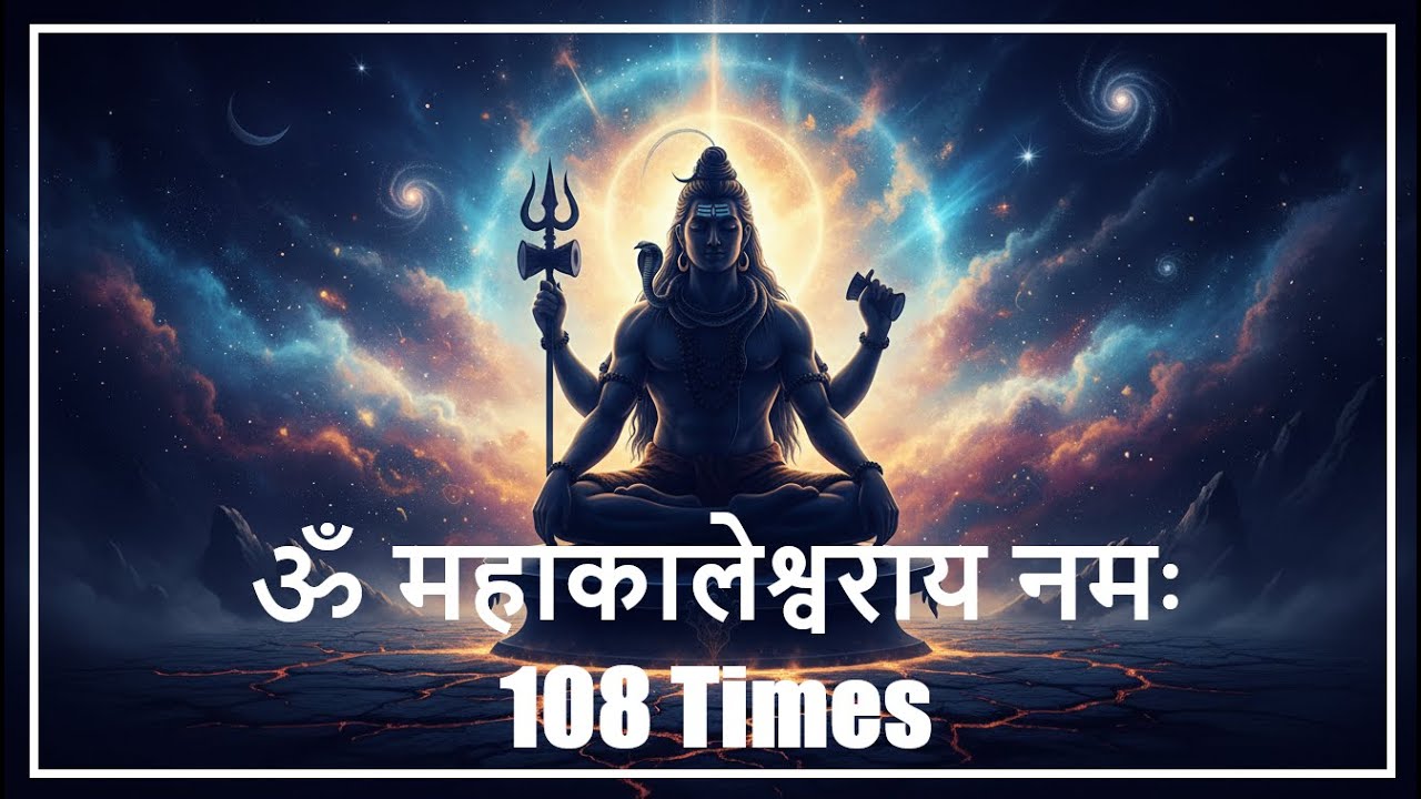 Om Mahakaleshwaraya Namah 108 Times | ॐ महाकालेश्वराय नमः | Powerful Healing & Protection Chant