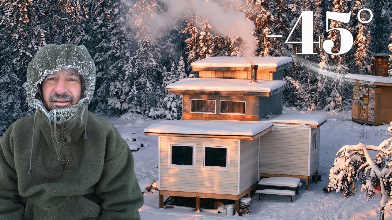 -45&deg; Extreme Cold Cabin. 3 Days Freezing