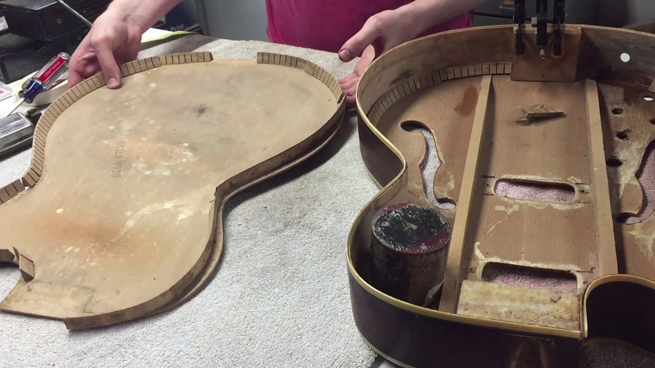 (3/4) 1950's Kay K-6970 "Swingmaster" Restoration: