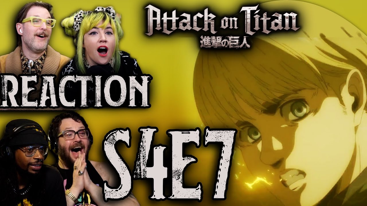 Armin - The Nuke Titan!!  // Attack on Titan S4x7 Reaction!