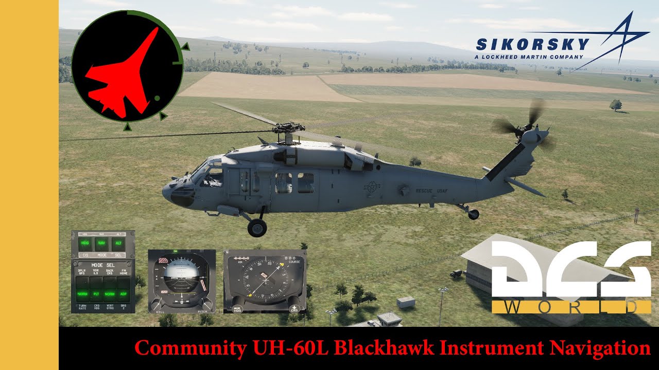 Навигация по приборам для UH-60L Blackhawk | DCS | DCS World | Цифровой боевой симулятор