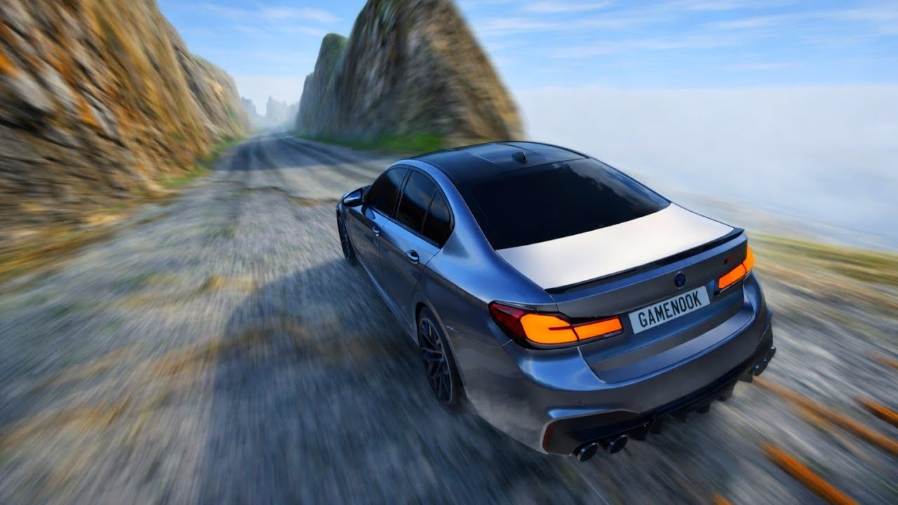350+ KMH MOUNTAIN DESCENT WITHOUT BRAKES IN BEAMNG DRIVE
