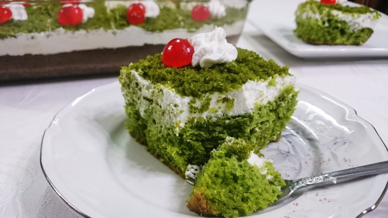 كيكة السبانخ الهشة اللذيذة الصحية جدا للأطفال ونصائح هامة جدا لنجاح أي كيك - Spinach Cake Recipe