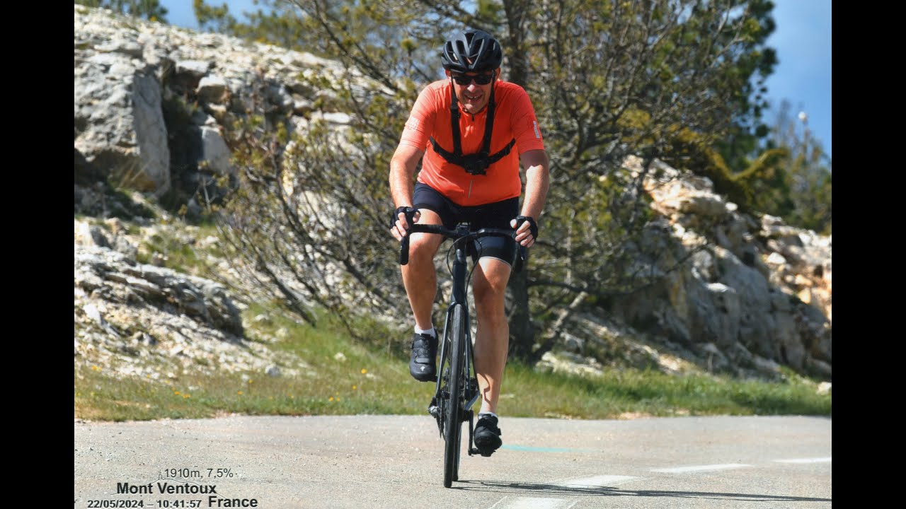 Ascension du Ventoux par Bédoin, mai 2024