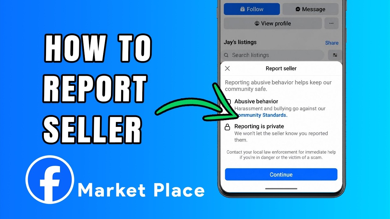 How to Report a Seller on Facebook Marketplace