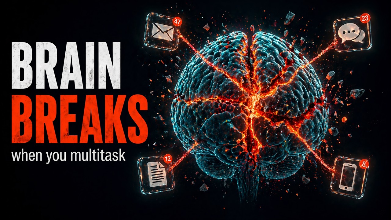 THE HIDDEN COST OF MULTITASKING: Why Your Brain Was Never Designed for It