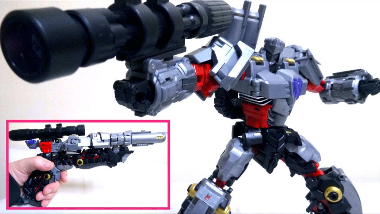【トランスフォーマー】破壊大帝メガトロンっぽい人 ライオターデスポトロン ヲタファのTF非正規レビュー / Maketoys MTCD 02 Rioter Despotron