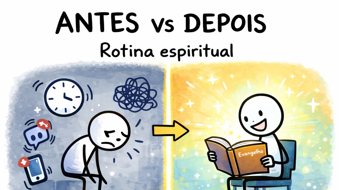 Essa rotina baseada em dopamina espiritual me viciou facilmente em estudar o Evangelho.