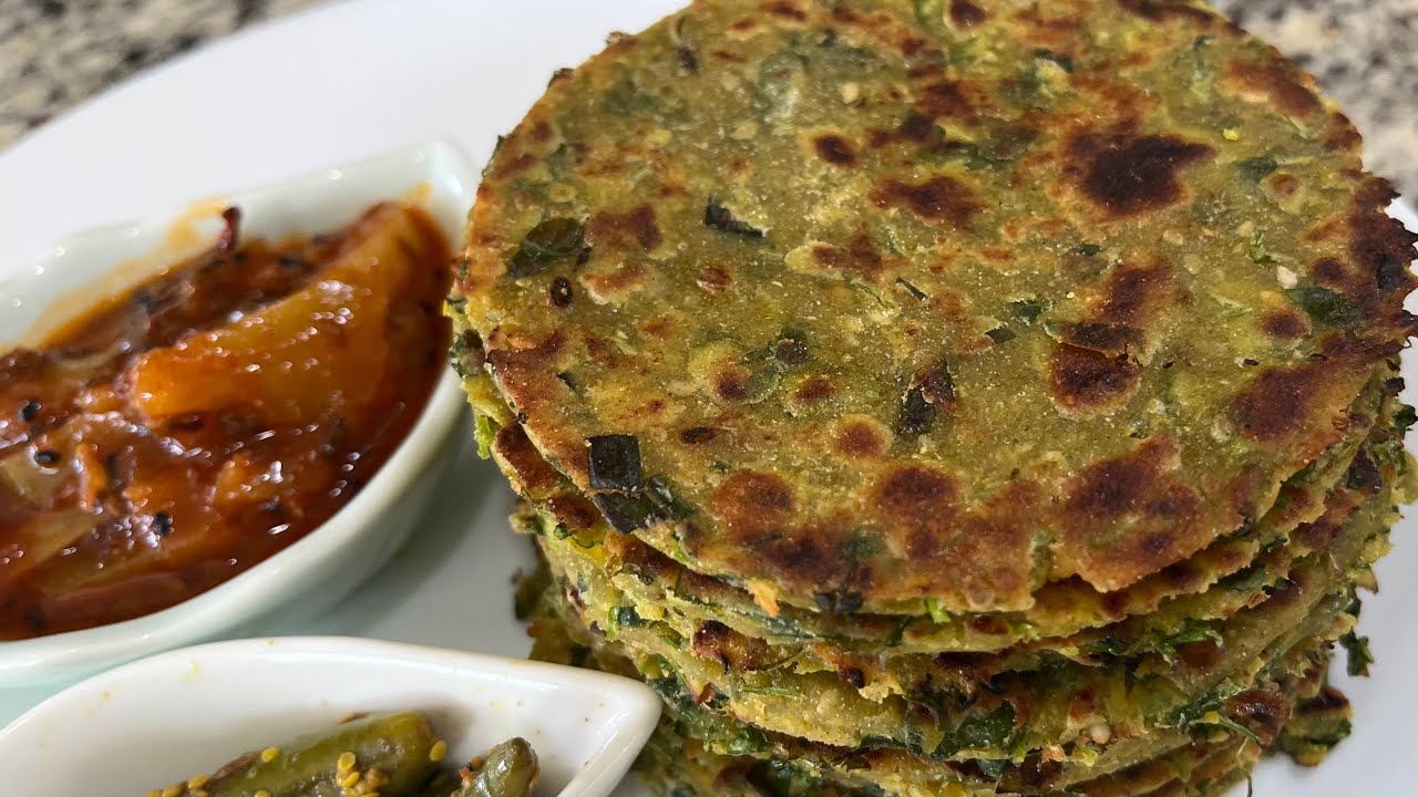 Gujarati Methi na Dhebra |Methi na thepla |Methi ke parathe | Bajre ka thepla | Fresh Methi Paratha