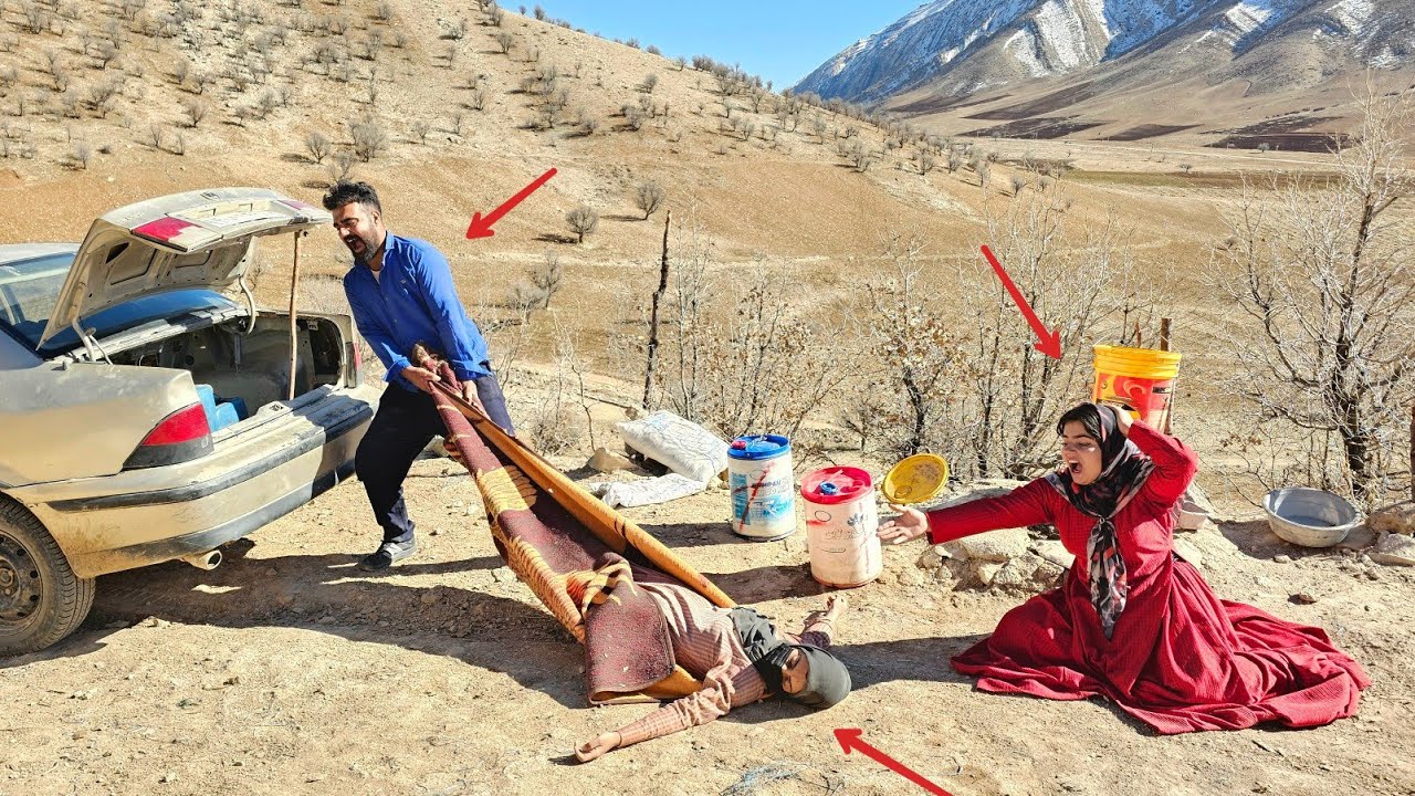 Поддержка мужем своей второй жены и его мужество в противостоянии злой первой жене.