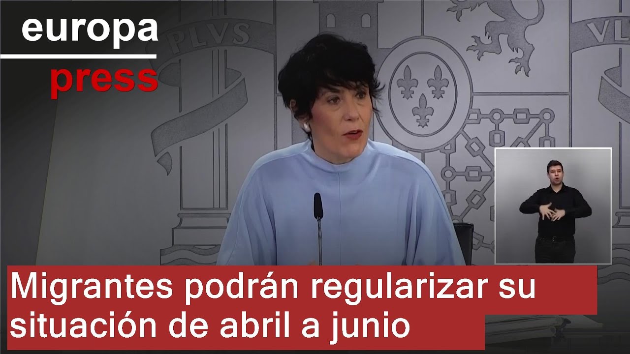 Los migrantes podr&aacute;n solicitar su regularizaci&oacute;n desde abril y hasta el 30 de junio