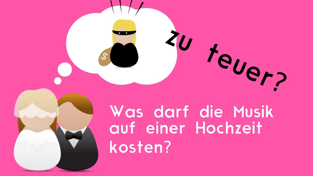Hochzeitsband oder DJ: Zu teuer? Was professionelle Musiker wirklich wert sind!
