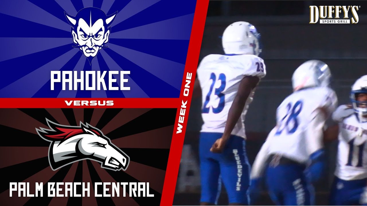 BLUE DEVILS MAGIC | Pahokee road upset of No. 5 Palm Beach Central 27-25