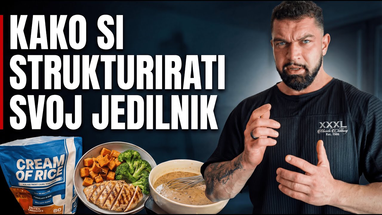 KAKO NASTAVITI PREHRANO ZA MIŠIČNO RAST (CELOTEN POSTOPEK) // NAJBOLJŠI VIRI HRANE