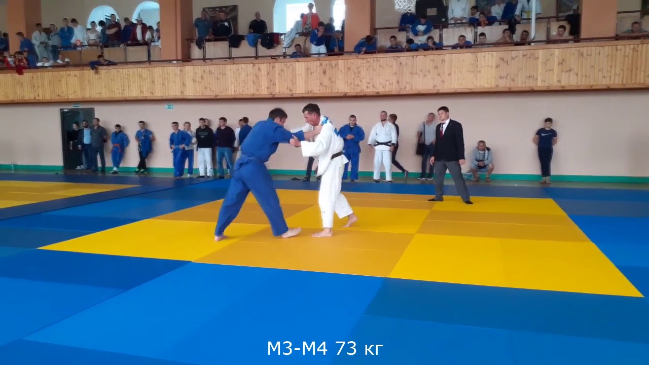 Чемпионат Липецкой области по дзюдо среди ветеранов 2020. М3-М4 -73 кг