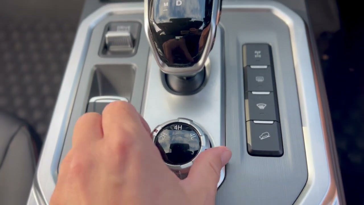 T9 How To: 4WD Selector - Changing 2H, 4H and 4L