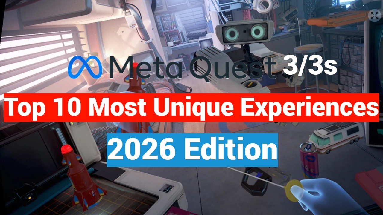 Top 10 Most Unique Experiences I Have Ever Had On Meta Quest 2 / 3 / 3s  - 2026 Edition