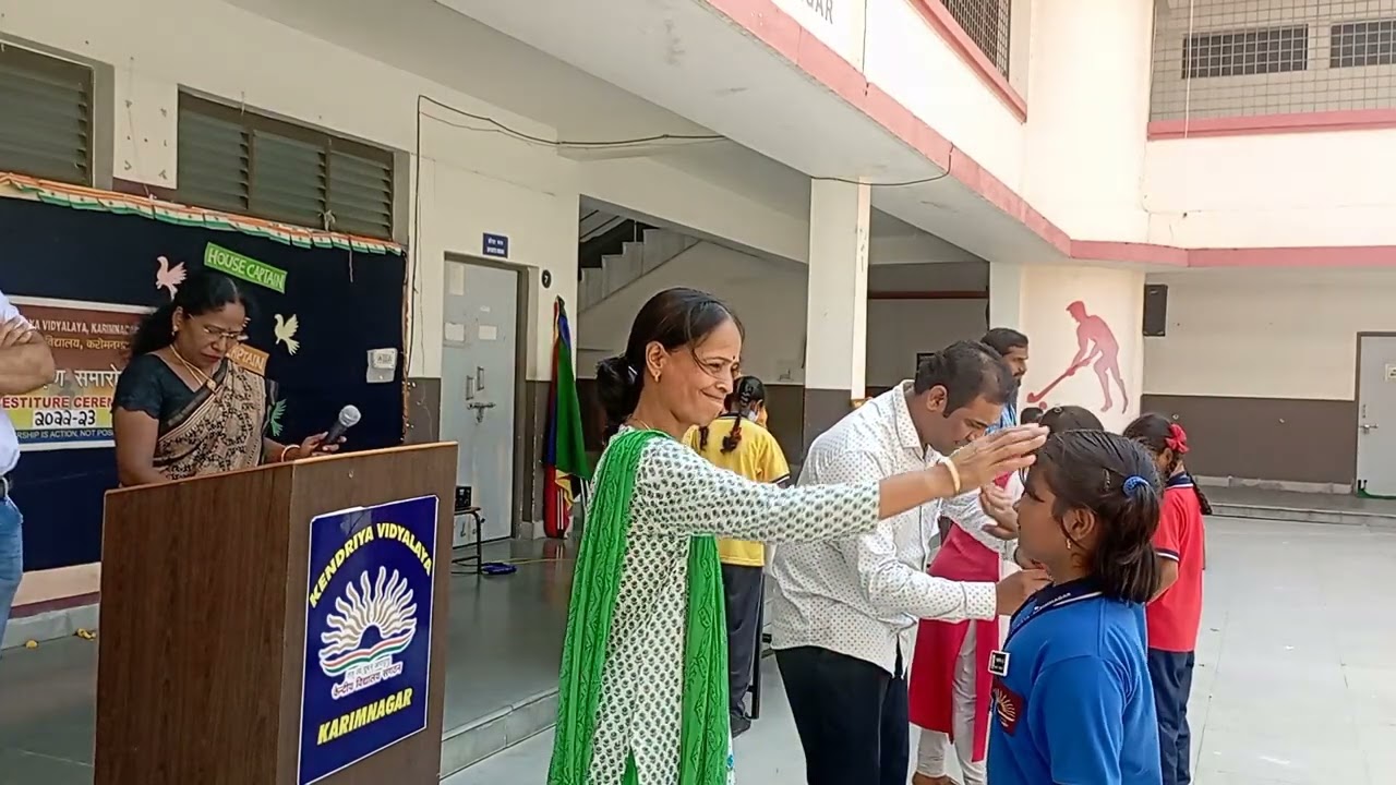 INVESTITURE CEREMONY KV KARIMNAGAR 1.10. 2022   PART 3