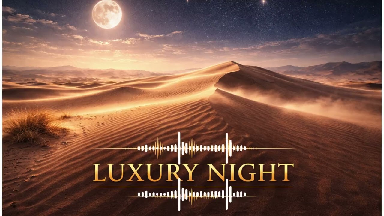 Desert Moonlight Vibes 🌙 Healing Ambient Music for Sleep