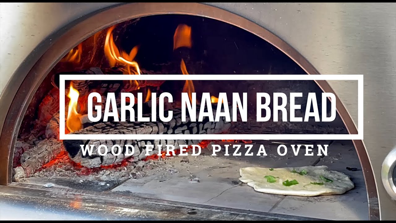Naan Bread In Wood Pizza Oven | 4k