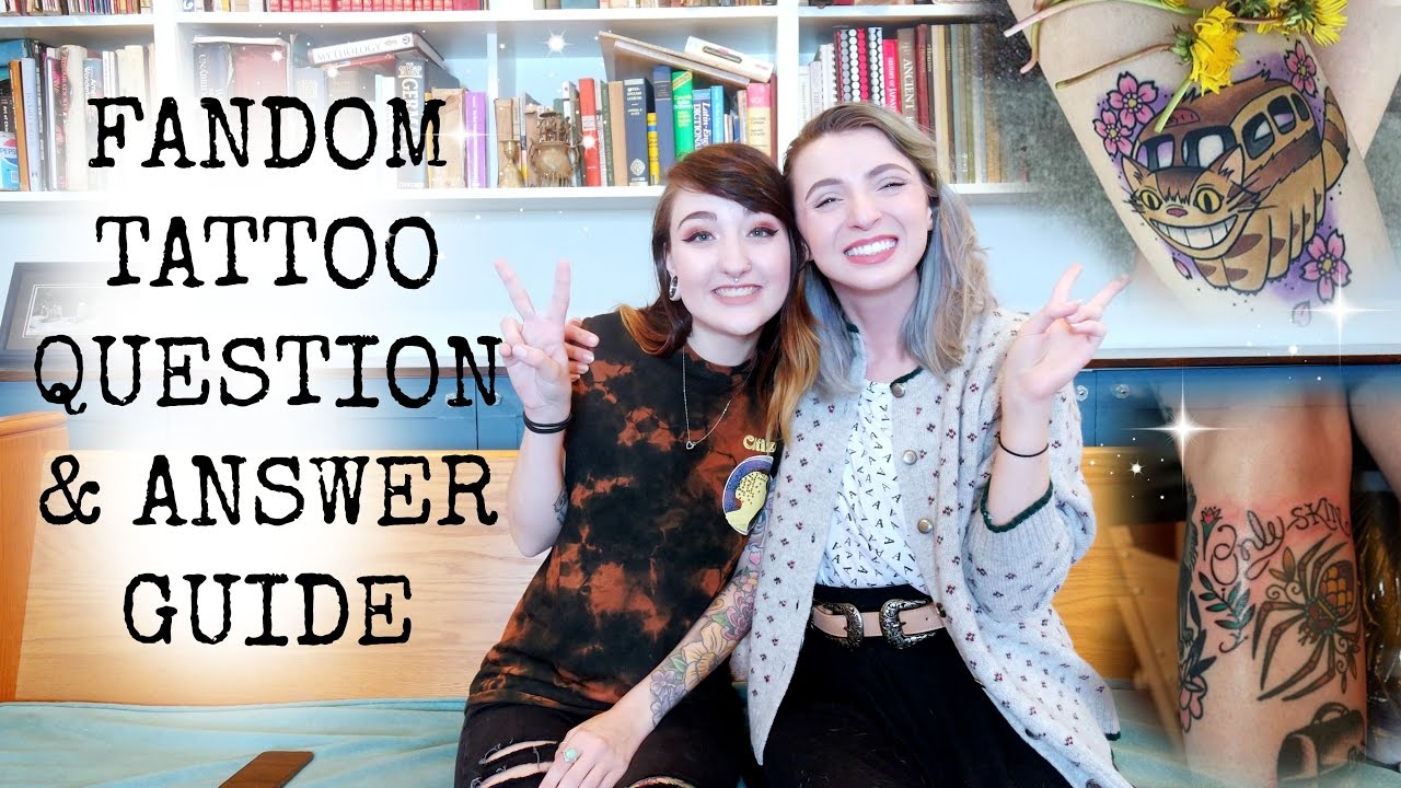 Fandom Tattoo Question and Answer Guide! Tattoo Talk Tuesday!