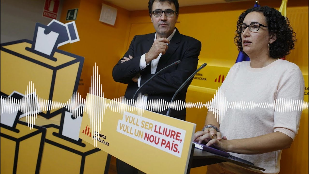 Marta Rovira y Lluís Salvadó