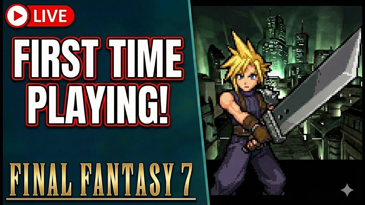 🔴Final Fantasy VII (Classic) | My First Ever Playthrough! 10