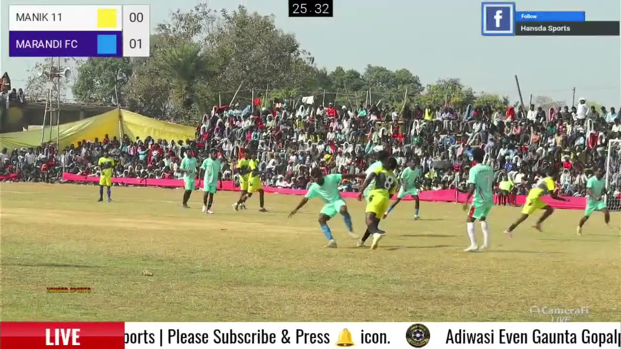 Sadhu Marandi | Kingfisher Potka | Gopalpur Football Match 2026 Live