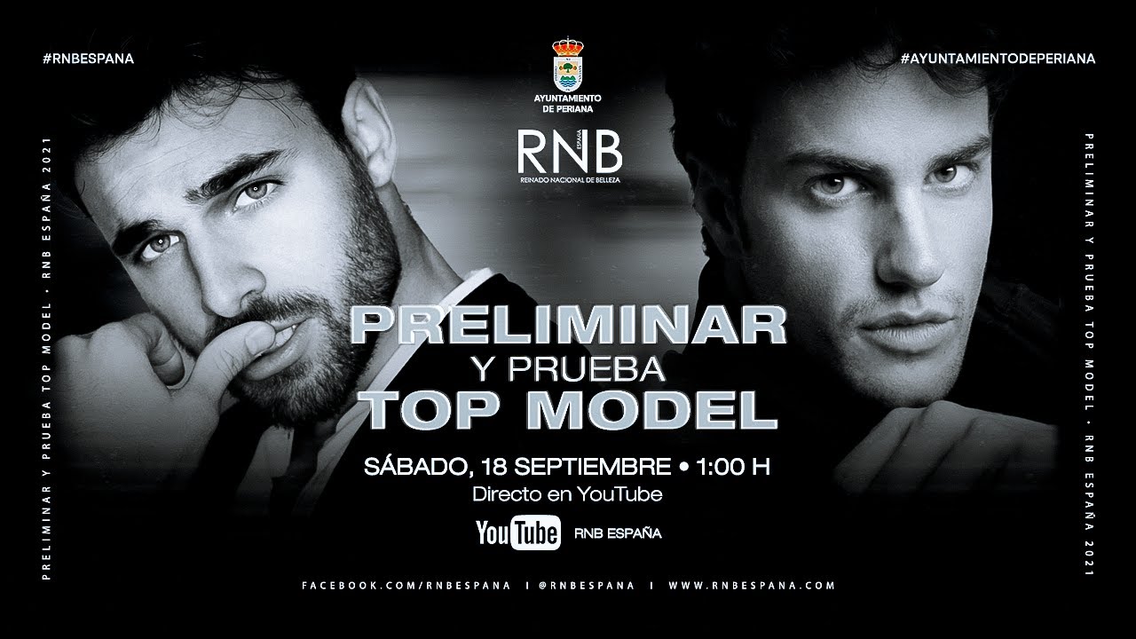Preliminar y Prueba Top Model a Mister RNB España 2021 en Periana