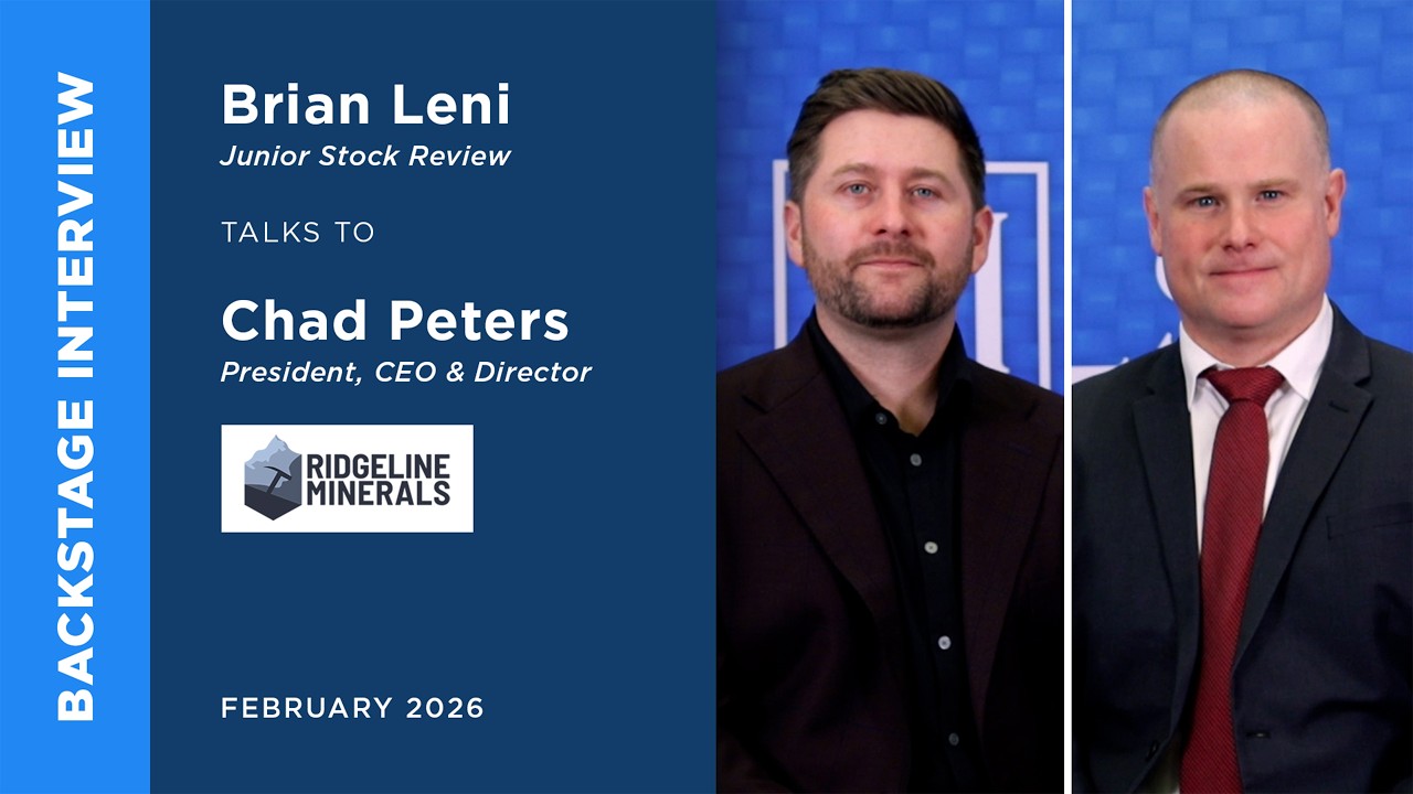 Chad Peters of Ridgeline Minerals Corp. talks to Brian Leni | Metals Investor Forum | February 2026