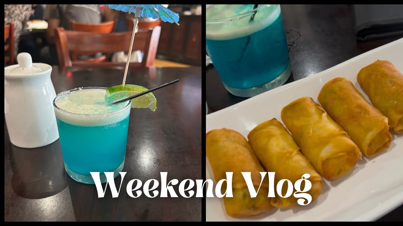 Weekend VLOG | Road to 1k | New Sushi Restaurant | Shop with me....Homegoods, TJMaxx & more |