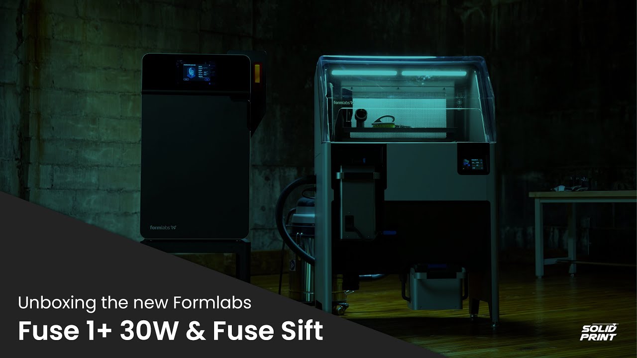 Unboxing the @Formlabs Fuse 1+ 30W and Fuse Sift!