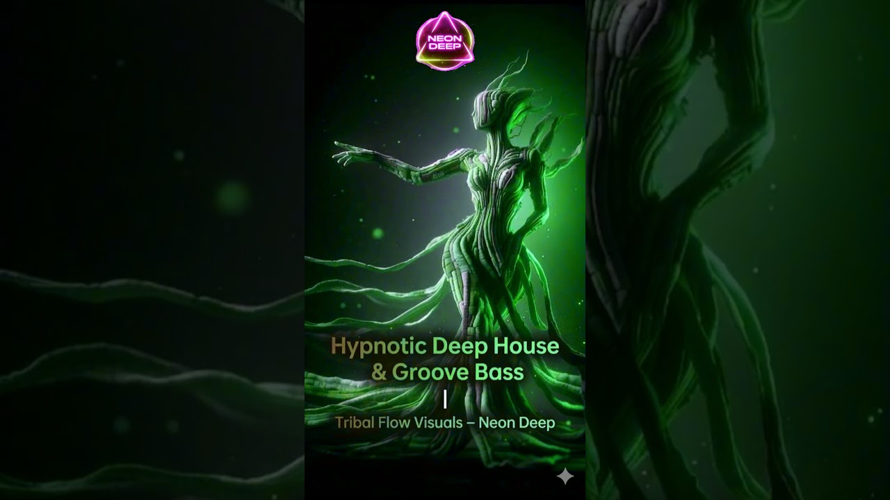 Hypnotic Deep House & Groove Bass 🔥 | Neon Deep 🎧 #deephouse  #hypnotichouse #groovebass #shorts