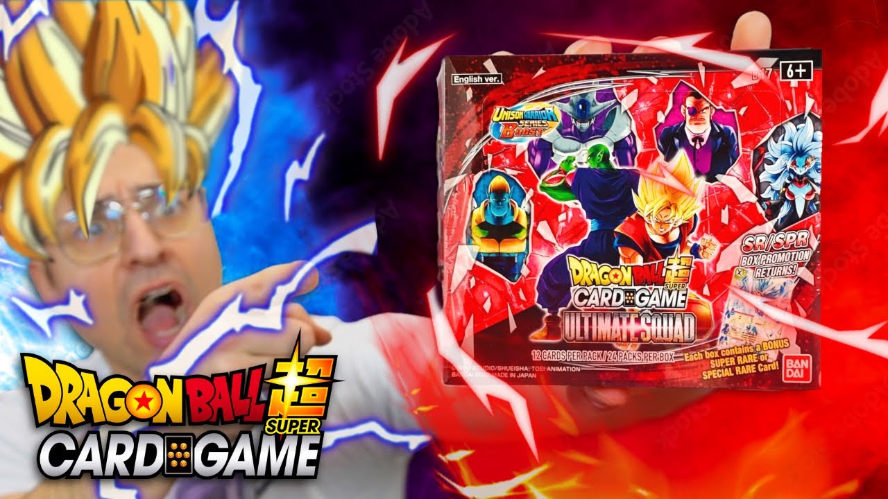 TROVO LE CARTE MIGLIORI DEL SET! 😱PACK OPENING DRAGON BALL ULTIMATE SQUAD ITA