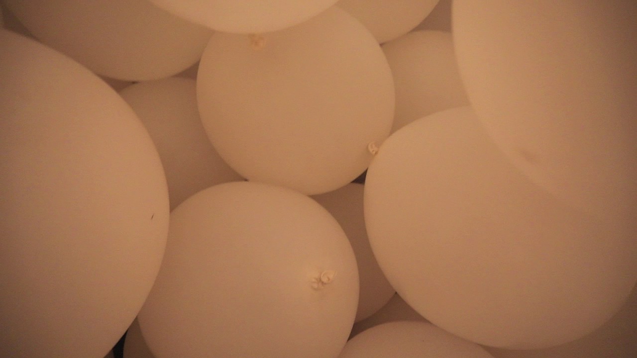 MARTIN CREED : WORK NO. 2497 HALF THE AIR IN A GIVEN SPACE