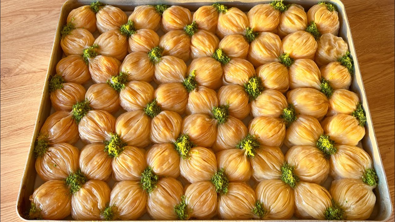 En Ekonomik El Açması Sütlü Kaymaklı Midye Baklava 😍 Bu Lezzet kaçmaz ✅