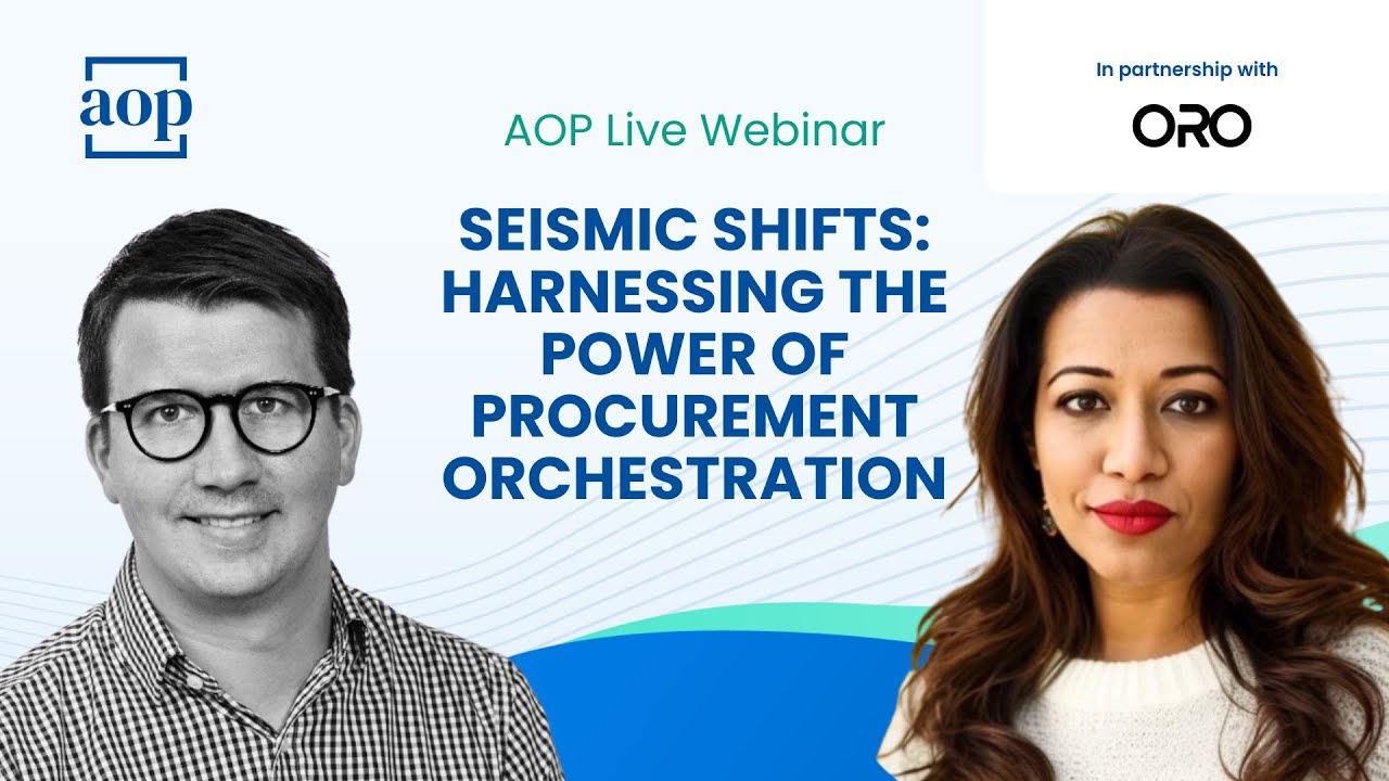 Seismic Shifts: Harnessing the Power of Procurement Orchestration
