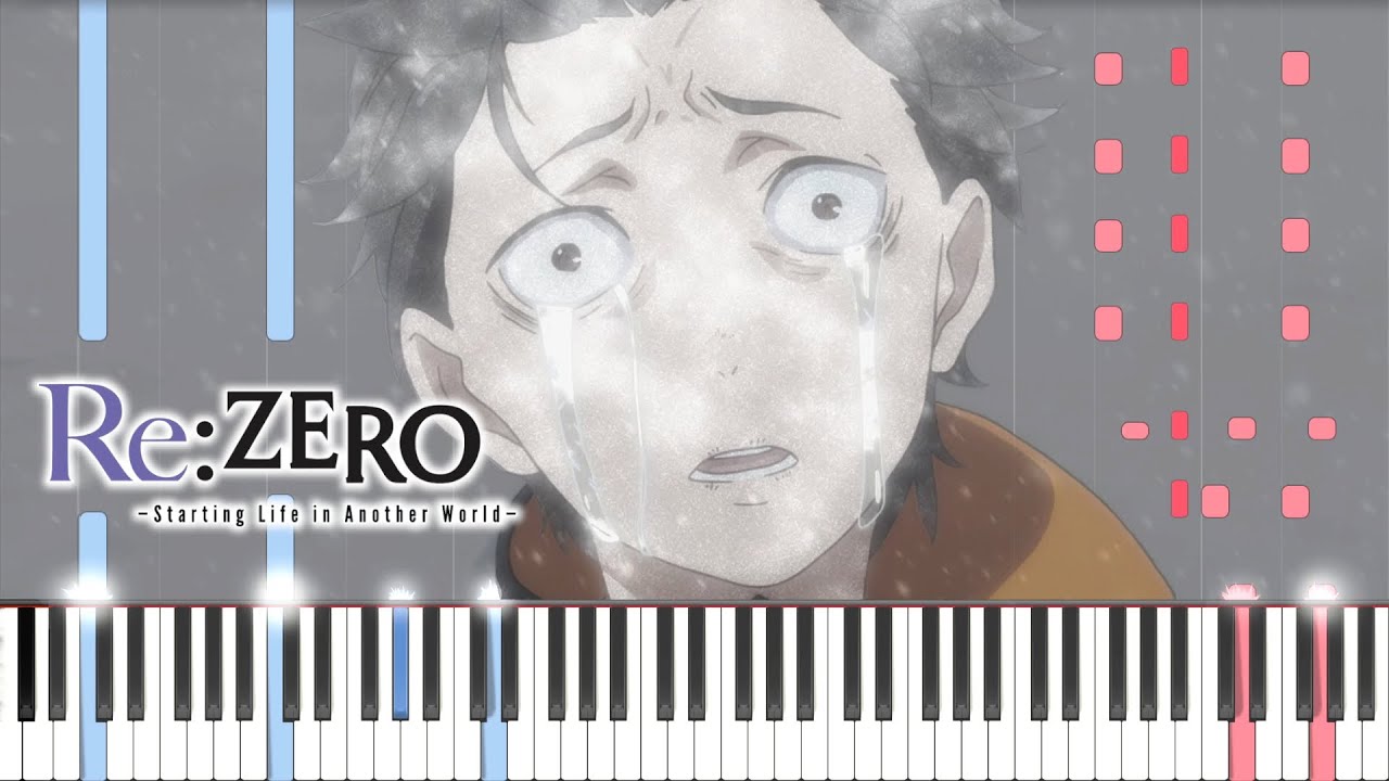 Requiem of Silence - Re:Zero Piano Cover (Elegy for Rem) | Sheet Music [4K]