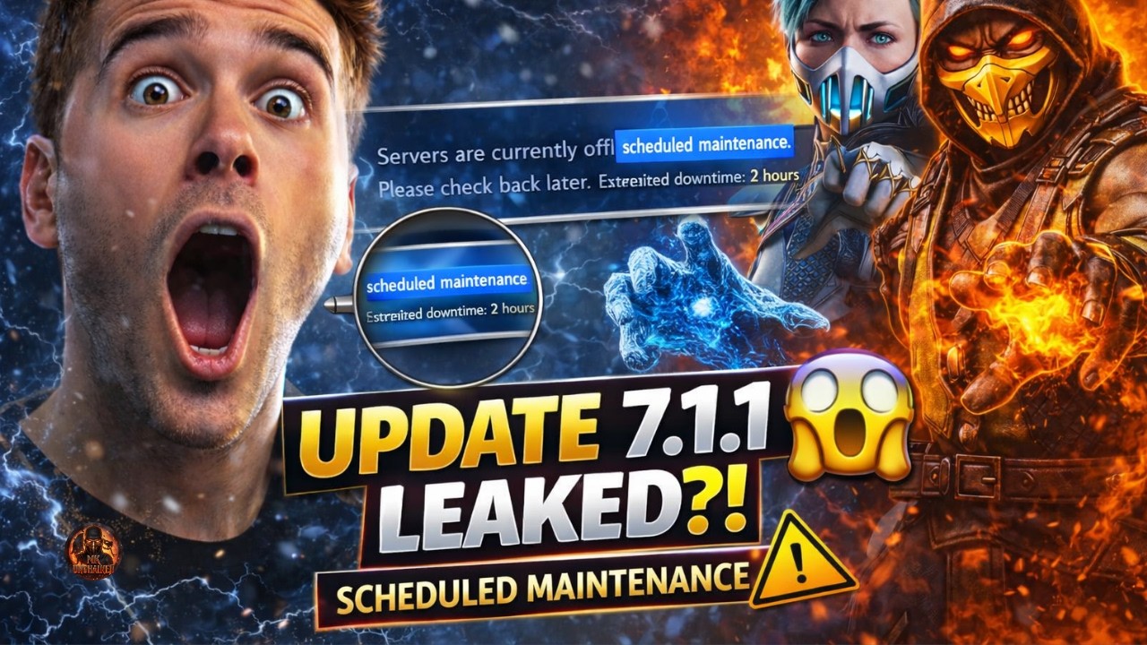 UPDATE 7.1.1 IS HERE! 😱 Free Dragon Krystals & ALL BUG FIXES! 🛠️#updates #mkmobile #mortalkombat
