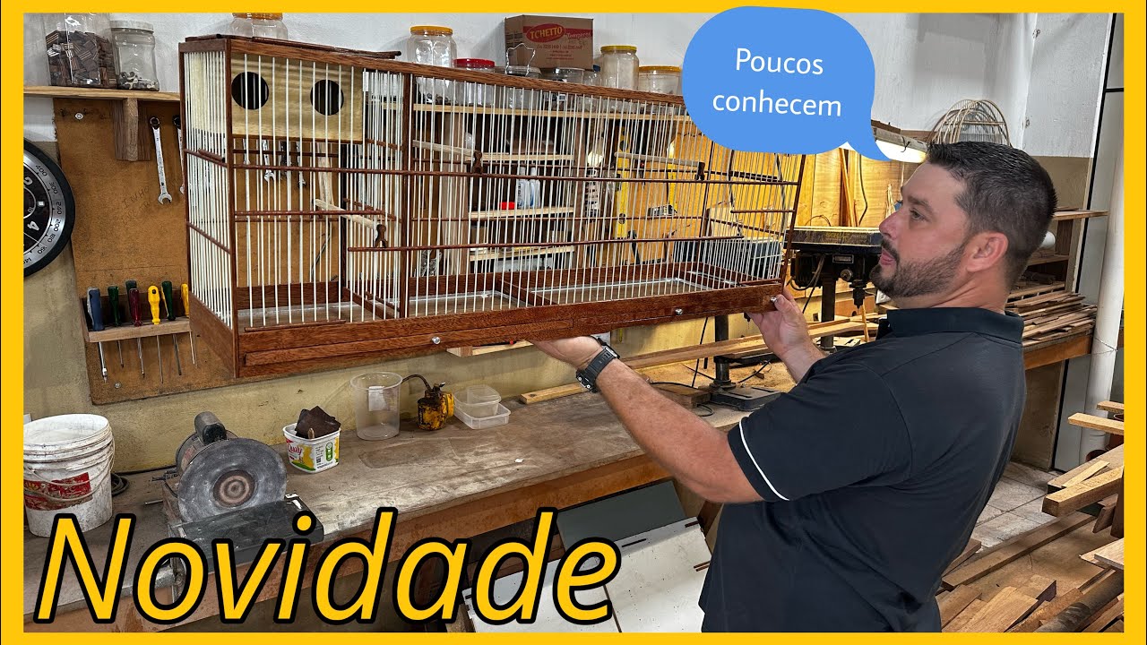 LANÇAMENTO! VOADEIRA PARA CANÁRIO DA TERRA