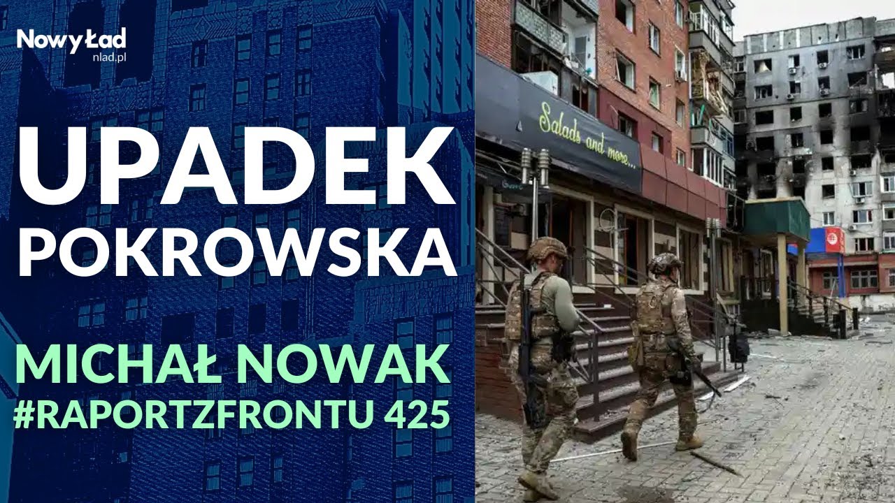 Raport z Frontu UKRAINA odc. 425 | Rosjanie zdobywają miasta | PODSUMOWANIE 1352 dnia wojny+MAPY