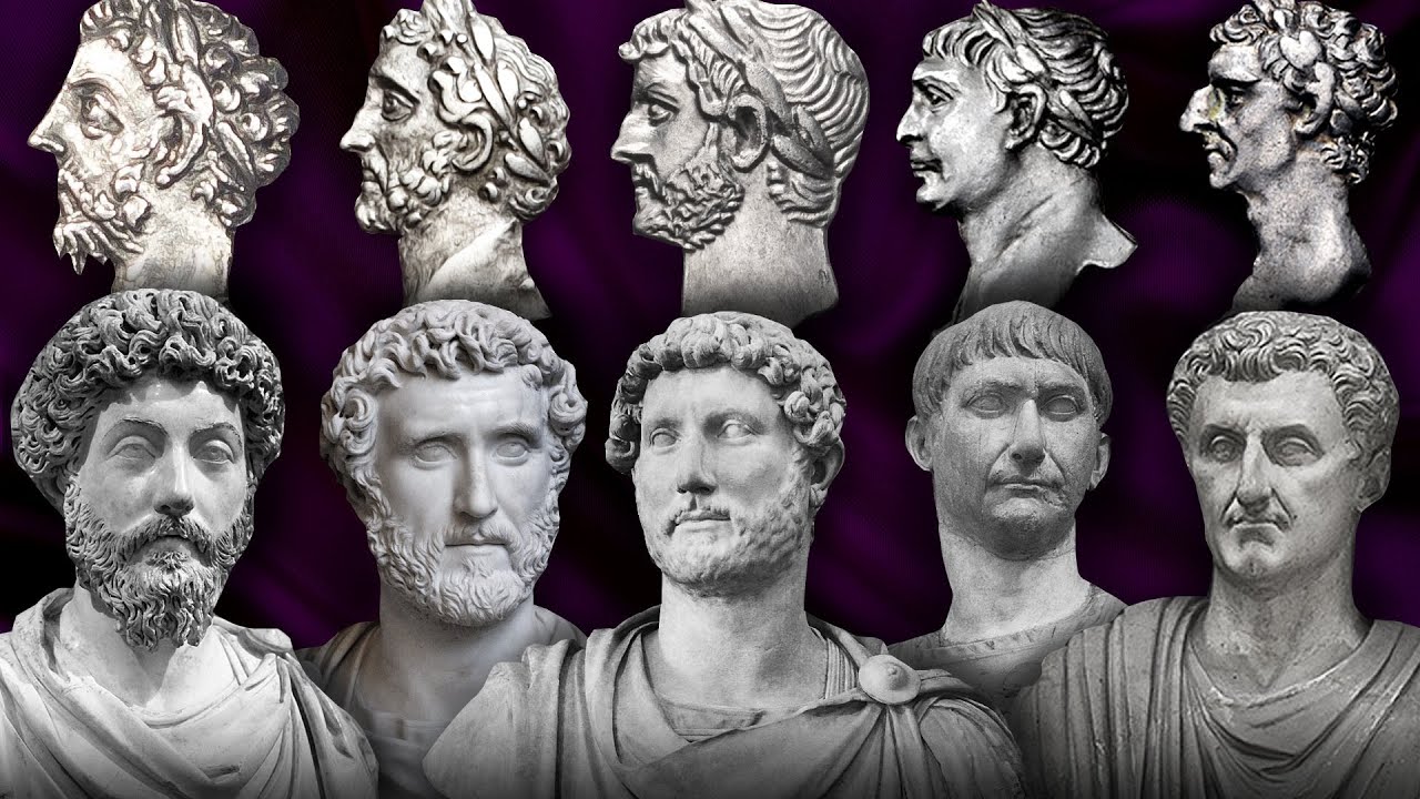 Ancient Coins: The 5 Good Emperors Coin Set