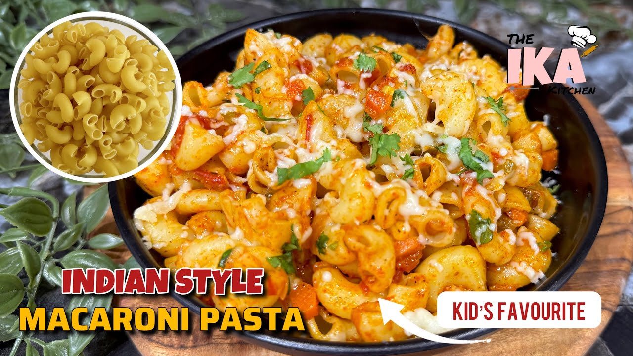 Indian Style Macaroni Pasta | बहुत आसान और टेस्टी पास्ता | Masala Macaroni | Pasta Recipe | Ika