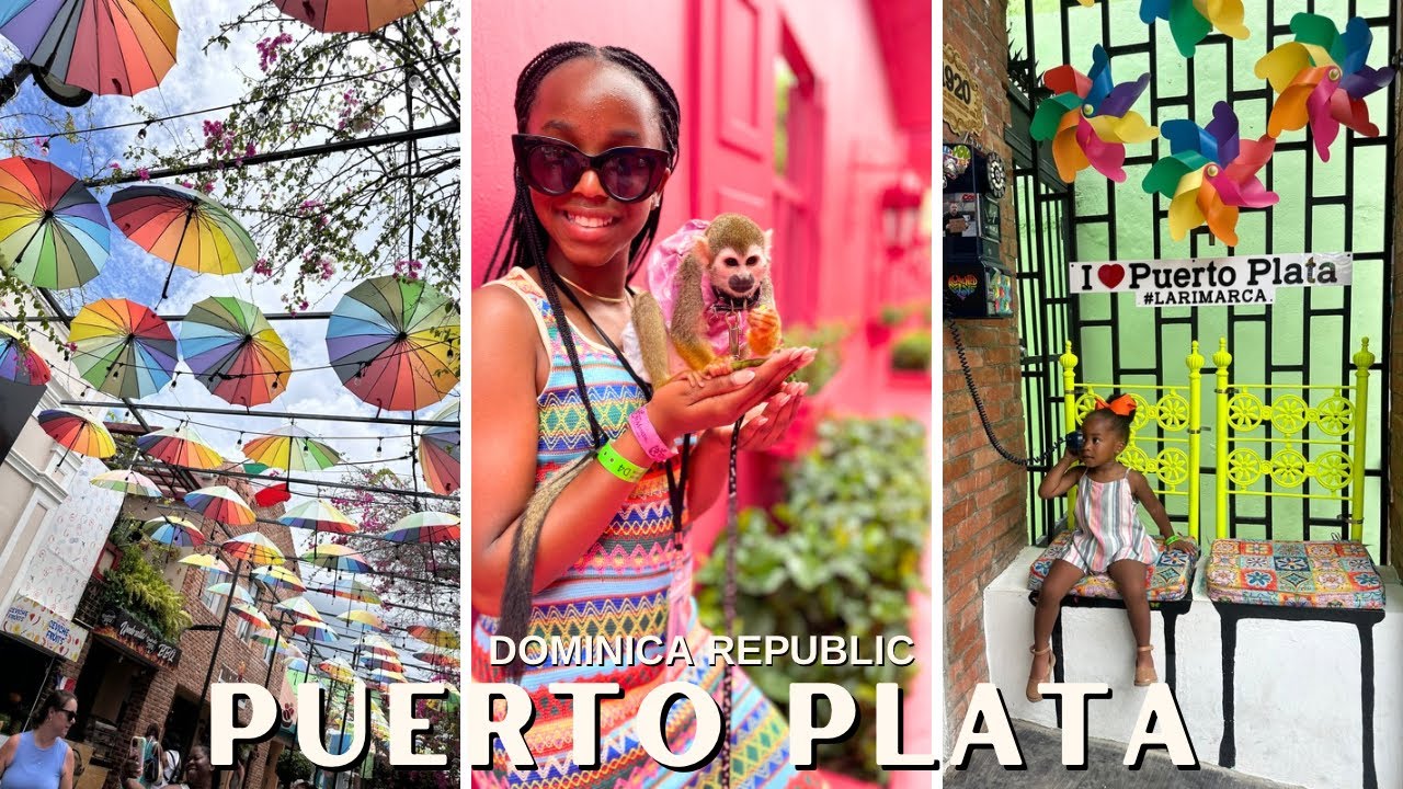 TOURING PUERTO PLATA FROM CARNIVAL MAGIC CRUISE ​⁠|UMBRELLA STREET | PINK STREET|​⁠@tiahnamrose