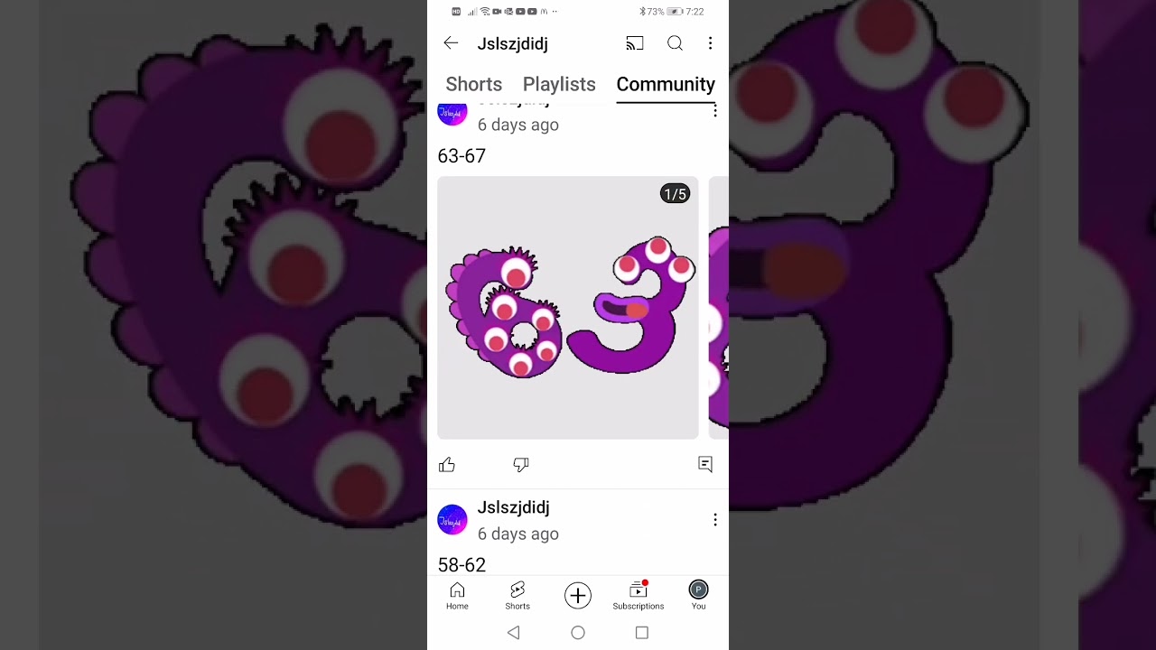 endless number alt animations
