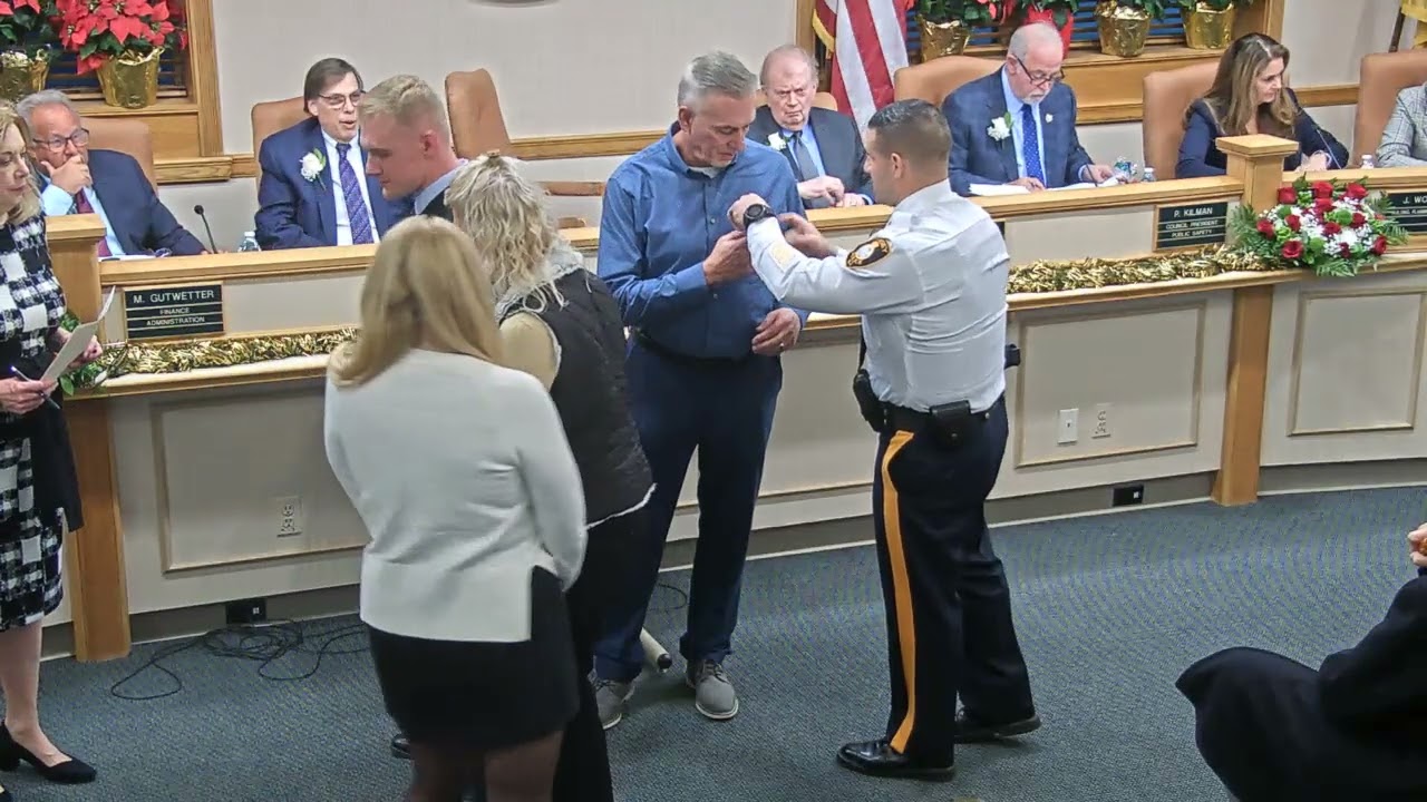 Mayor and Council Reorganization Meeting   January 6, 2025