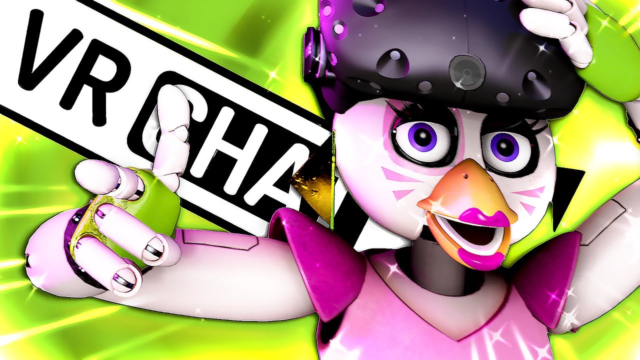 GLAMROCK CHICA Meets GIRLS On VRCHAT!!! 🐔